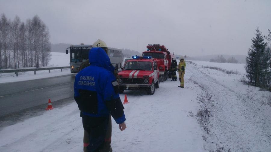 Три человека погибли в ДТП с автобусом в Свердловской области<br />
